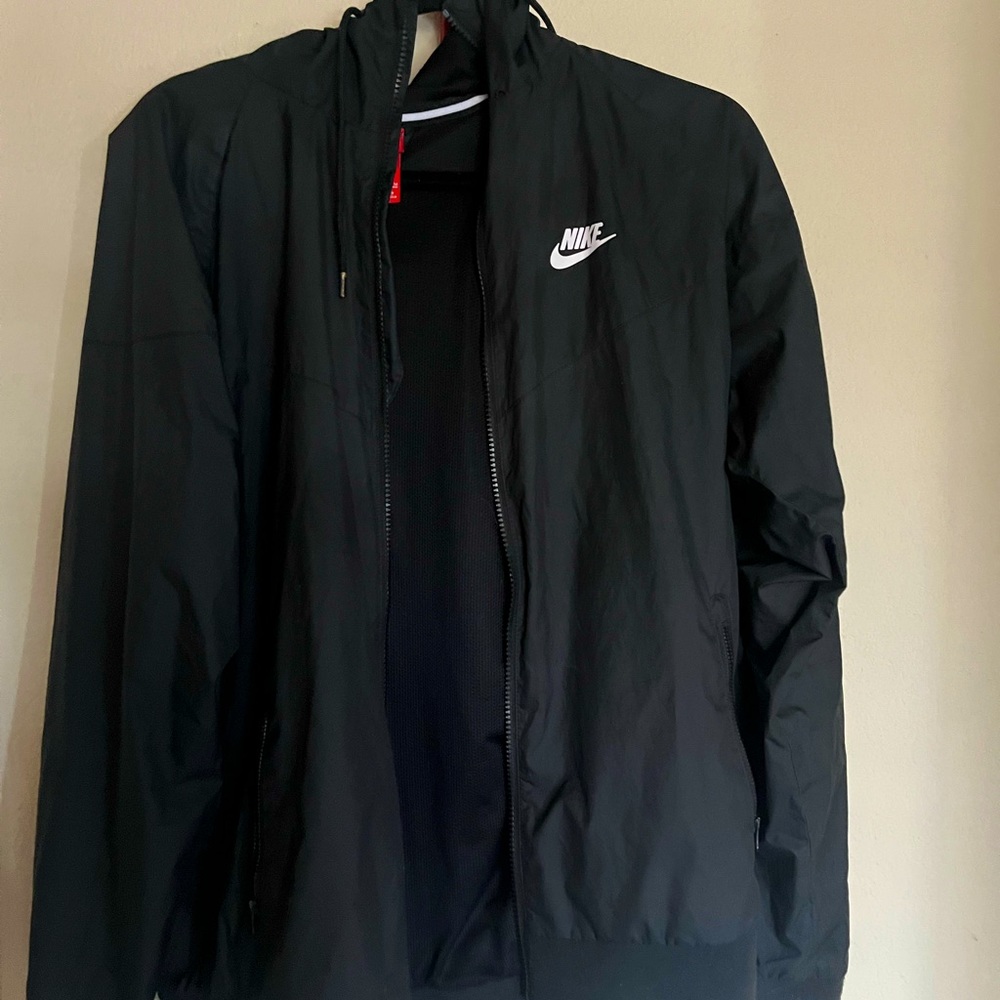 Nike windbreaker zip up hoodie unisex